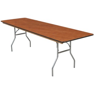 Wood Rectangle Table 6 Feet, 72 Inches Seats 6-8