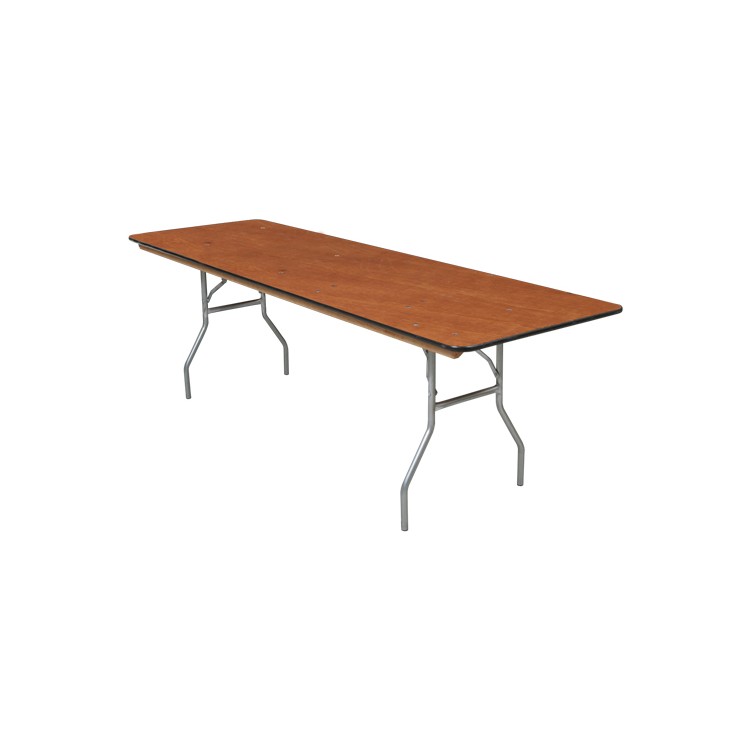 Wood Rectangle Table 6 Feet, 72 Inches Seats 6-8 Wood Rectangle Table 6 Feet, 72 Inches Seats 6-8