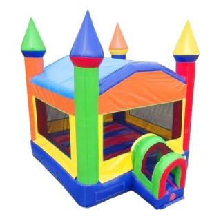 Bounce House (Up To 700 lbs) Colorful Castle